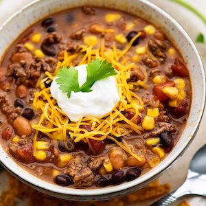 Crockpot taco Soup