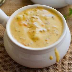 crock pot Cheeseburger Soup recipe