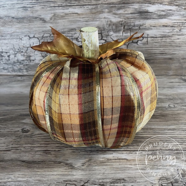 DIY Dollar Store Pumpkin