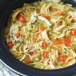 crockpot Chicken Noodle Soup recipe