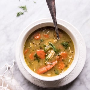 Crockpot Hearty Chicken Soup