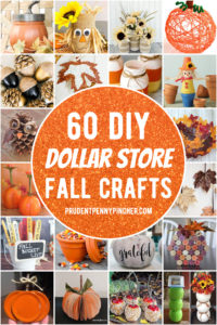 100 Dollar Store Fall Decor Ideas for 2021 - Prudent Penny Pincher