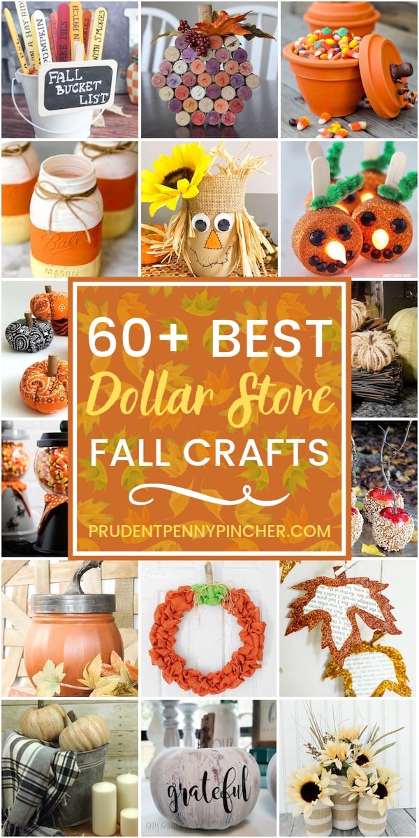 60 Dollar Store Fall Crafts