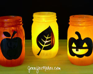 Easy Fall Luminaries