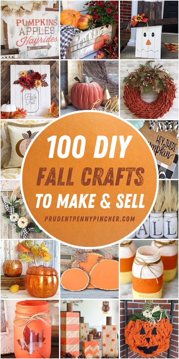 100 DIY Fall Crafts to Make and Sell - Prudent Penny Pincher