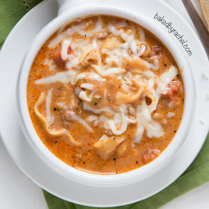 Slow cooker Lasagna Soup recipe