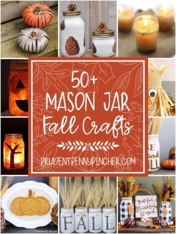50 Mason Jar Fall Crafts