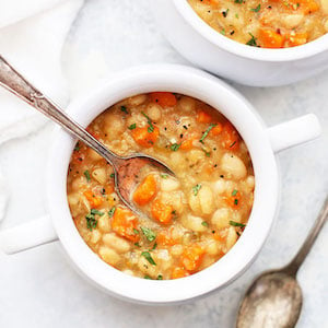 crockpot Vegetable Bean Soup recipe 