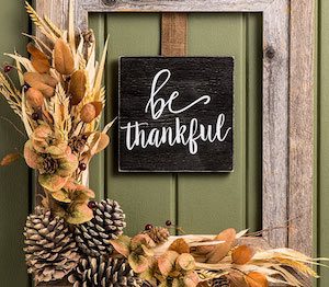 Framed Fall Wreath