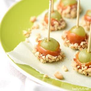 Caramel Apple Grapes