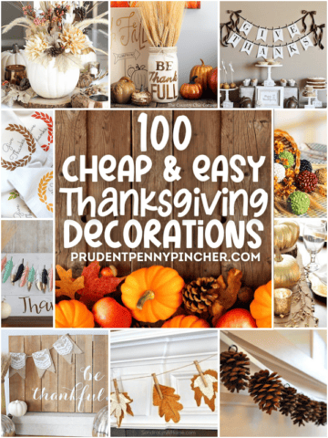 diy thanksgiving decorations