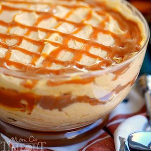 Caramel Pumpkin Cheesecake Dip