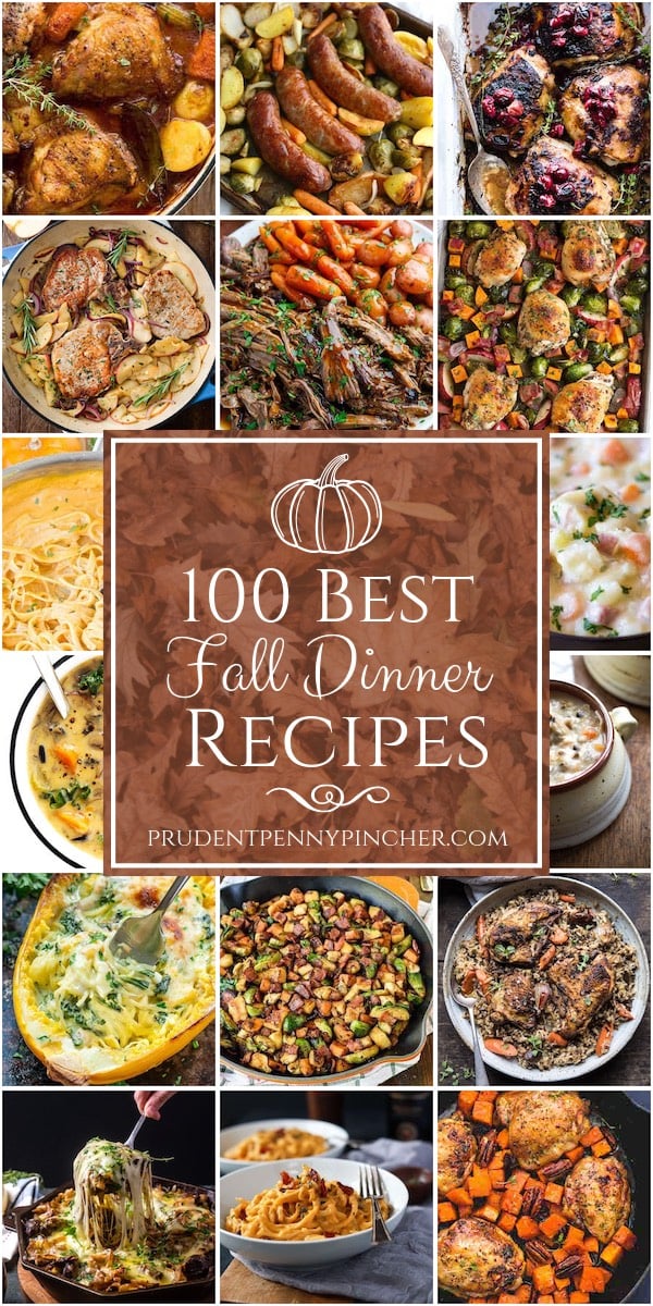 100 Best Fall Dinner Recipes 