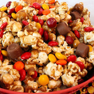 Harvest Caramel Corn Thanksgiving Appetizer