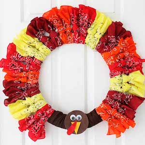Bandana Turkey Wreath
