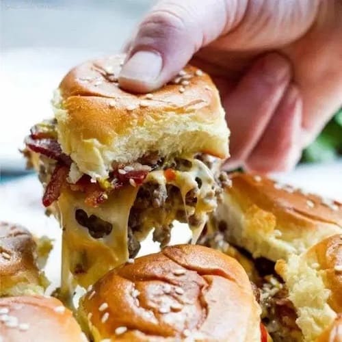 Bacon Cheeseburger Sliders