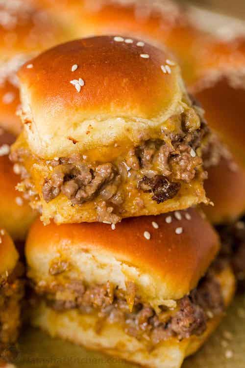 Cheeseburger Slider recipe
