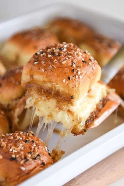 Cheesy Turkey Sliders