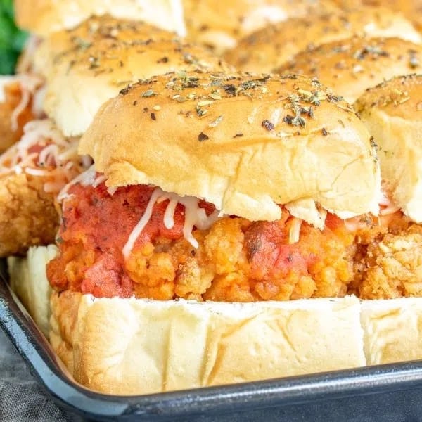 Chicken Parmesan Sliders