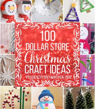 100 Dollar Store Christmas Crafts