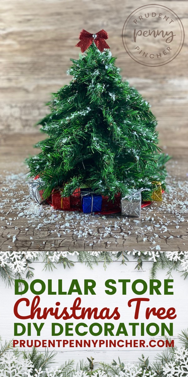 Dollar Store DIY Christmas Tree 