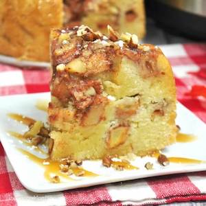 4 Layer Apple Cake instant pot thanksgiving dessert