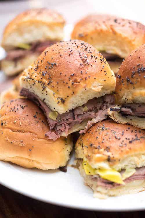 Italian Roast Beef Sliders