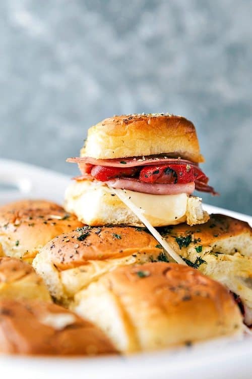 Italian Slider sandwiches