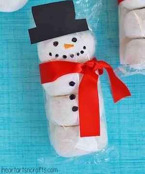 snowman donuts christmas gift for kids