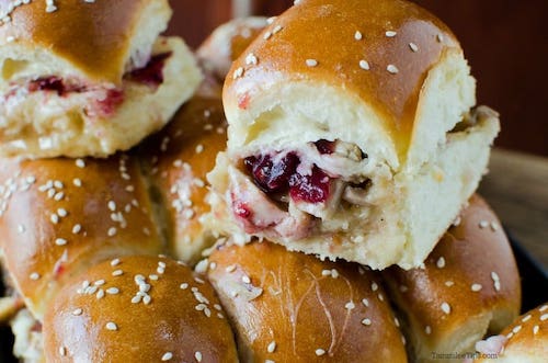 Cranberry and Leftover Turkey Slider Recipe