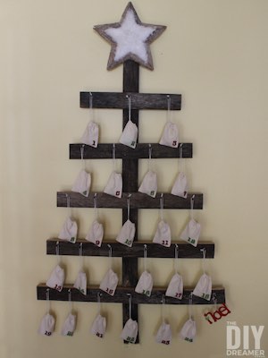 Wall Mounted Advent Calendar