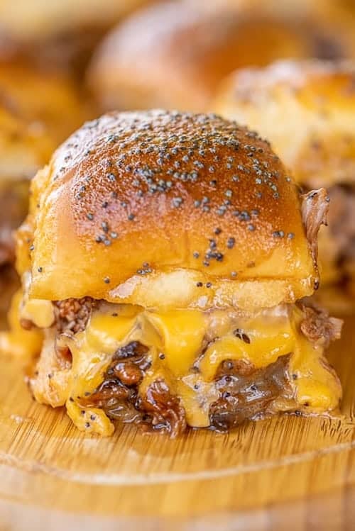 Beef and Cheddar Sliders