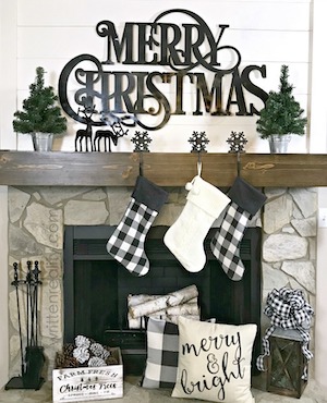 Buffalo Plaid Christmas Décor Ideas - Savvy Saving Couple