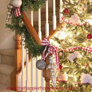 gingham Christmas Tree