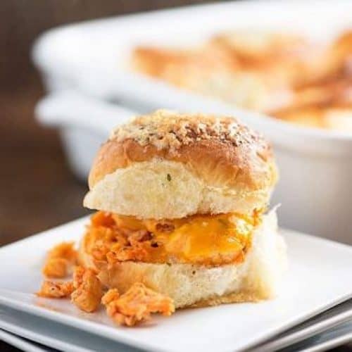  buffalo chicken sliders