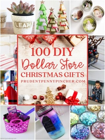 100 Dollar Store DIY Christmas Gifts