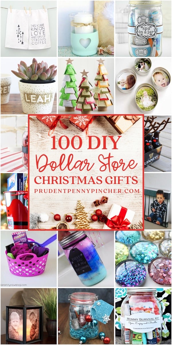 100 Dollar Store Diy Christmas Gifts Prudent Penny Pincher