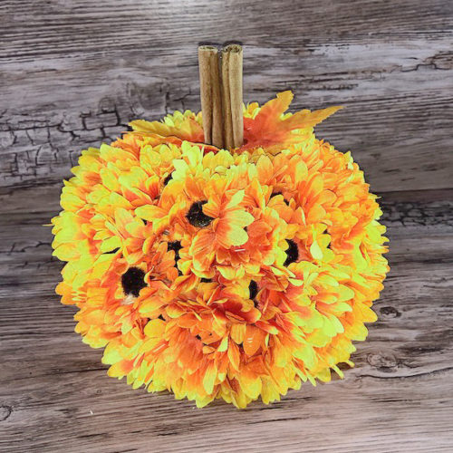 Easy DIY Dollar Store Daisy Pumpkin Prudent Penny Pincher