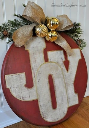 Wood Ornament Sign