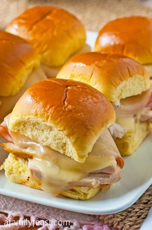 Chicken Cordon Bleu Slider recipe