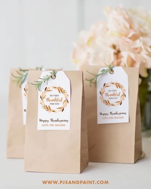 thanksgiving printable gift tags
