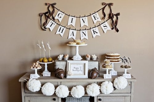 Free Give Thanks Thanksgiving Printable Collection