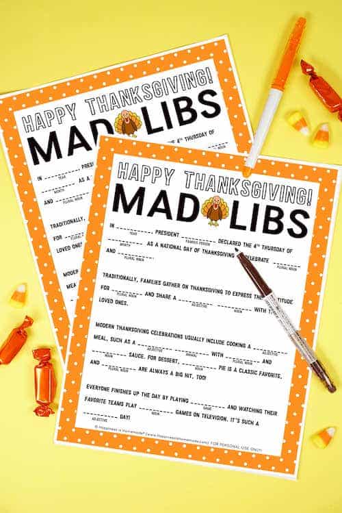 mad libs