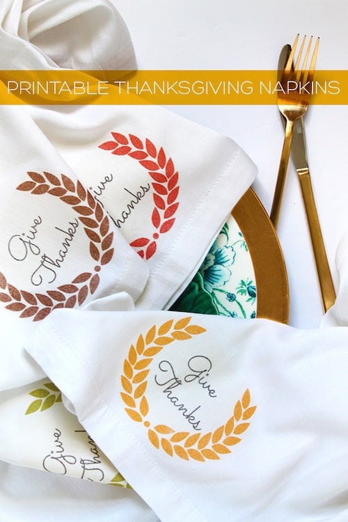 Thanksgiving Napkins