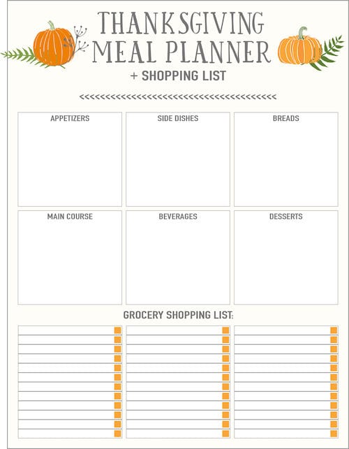 meal planner
