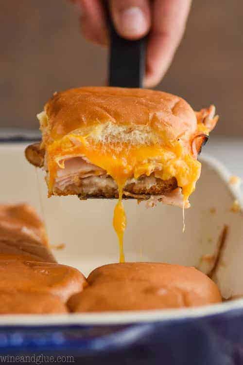 Turkey Bacon Ranch Slider recipe