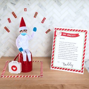 Free Printable Elf on the Shelf Quarantine Letter
