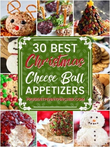 30 Festive Christmas Cheese Ball Appetizers