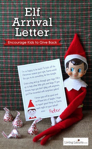 Free Printable Elf Arrival Letter
