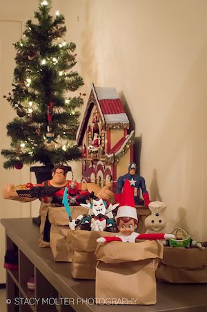 Sack Race with other toys